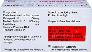 Gabaneuron-Nt 100/10 Mg Tablet 10